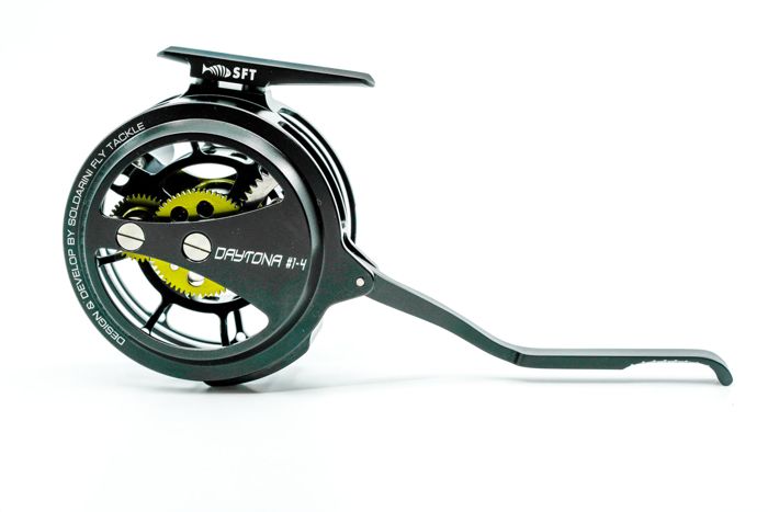 Нахлыстовая катушка Soldarini Daytona EN Semi Auto Fly Reel - #0/2 Matte Black