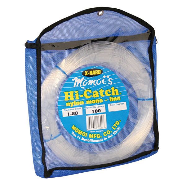 Поводковый материал HI-LINER X-Hard Hi-Catch Nylon Mono-Line Leader Coil, Clear White, 100