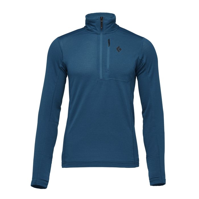 Рыболовная рубашка Black Diamond Men's Coefficient LT Quarter Zip Pullover - Past Season