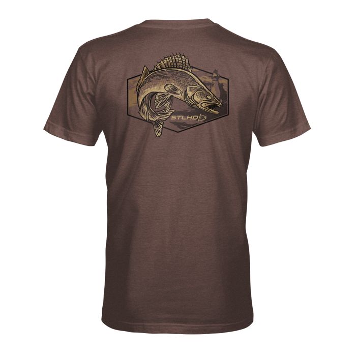 Рыболовная рубашка STLHD GEAR STLHD Walleye Tee