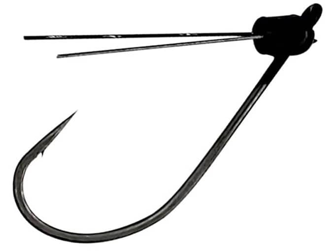 Крючки Gamakatsu G-Finesse Weedless Stinger T.G.W Hook #2 Black 4PK