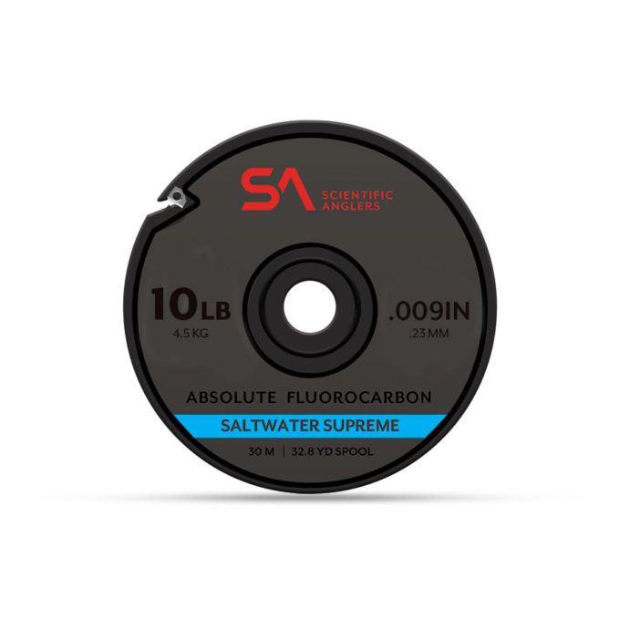 Флюорокарбоновая леска Absolute Saltwater SUPREME Fluorocarbon Tippet 30M--Scientific Angl