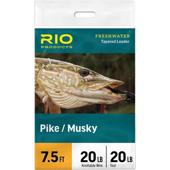 Подлесок и типпет RIO Products RIO Freshwater Pike/Musky Tapered Leader