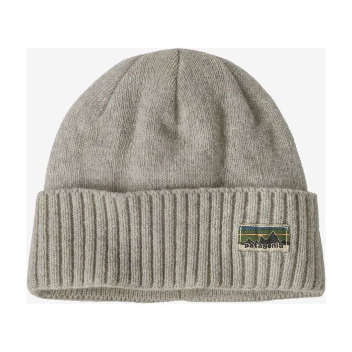 Головной убор Patagonia Brodeo Beanie - OG Legacy Label: Crisp Grey