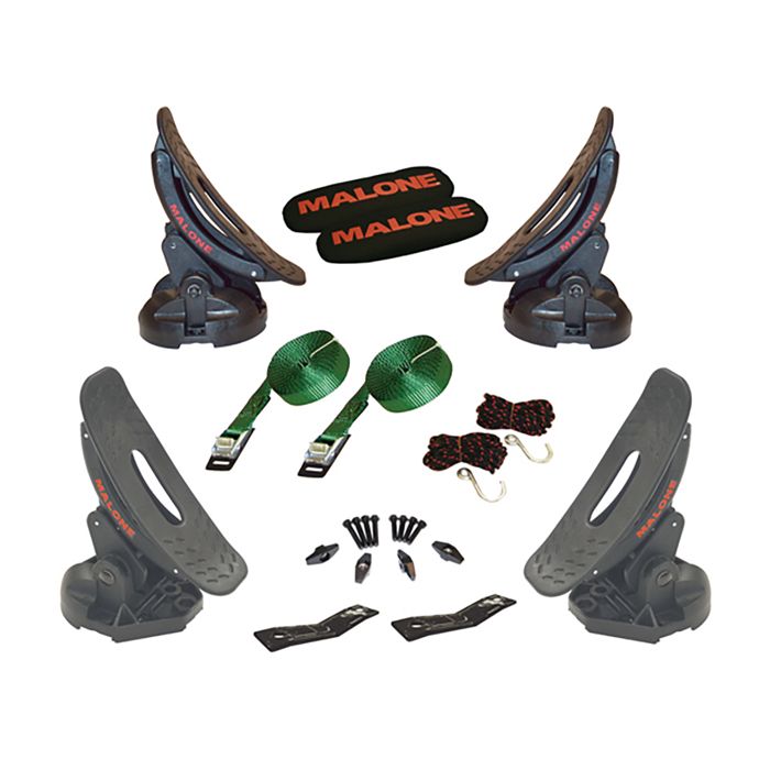 Оснащение для каяка Malone SaddleUp Pro Kayak Carrier With Tie-Downs, Jawz Hardware