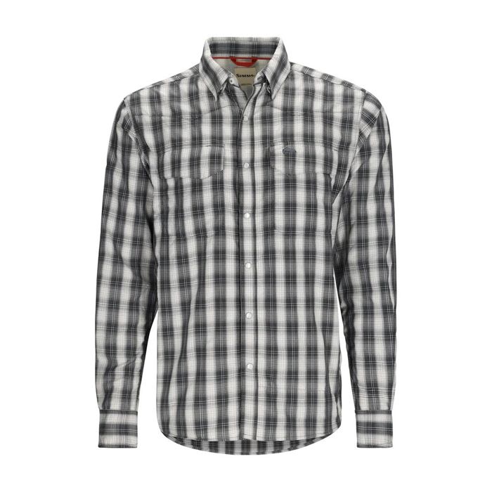 Рыболовная рубашка Simms - M's Big Sky Fishing Shirt -Black Plaid