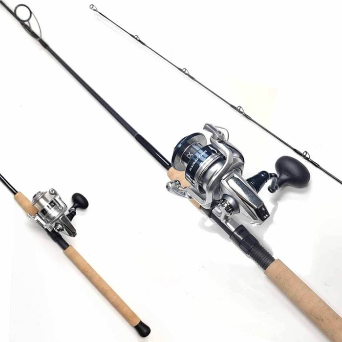 Комплект удилище + катушка Shimano Saragosa 6000 Reel and Capt. Harry's CHSC715G Spinning
