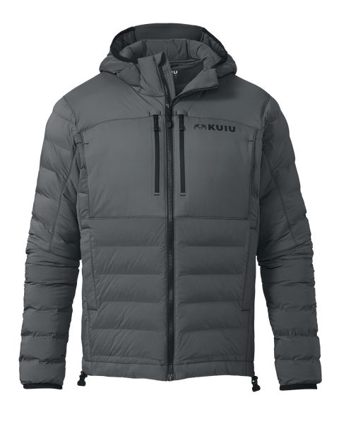 Пуховая куртка KUIU Outlet Flyway Insulated Hooded Jacket | Gunmetal