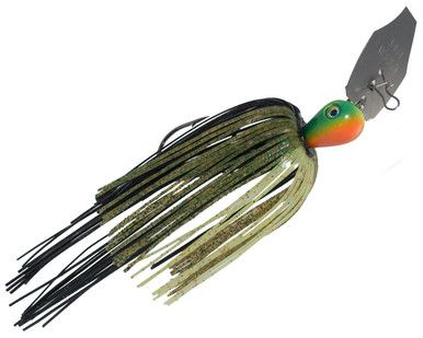Чаттербейт Strike King Pure Poison Bladed Swim Jig 3/8 oz, Texas Craw