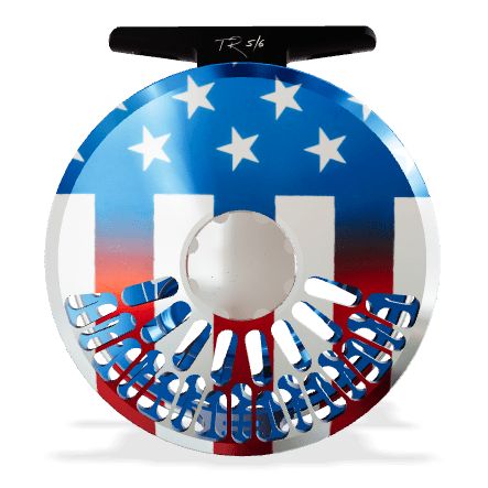 Нахлыстовая катушка Abel TR Fly Reel - USA Flag - 5/6
