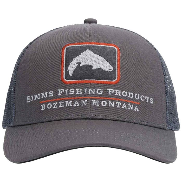 Головной убор Simms Double Haul Icon Trucker Hat - Slate - One Size Fits Most