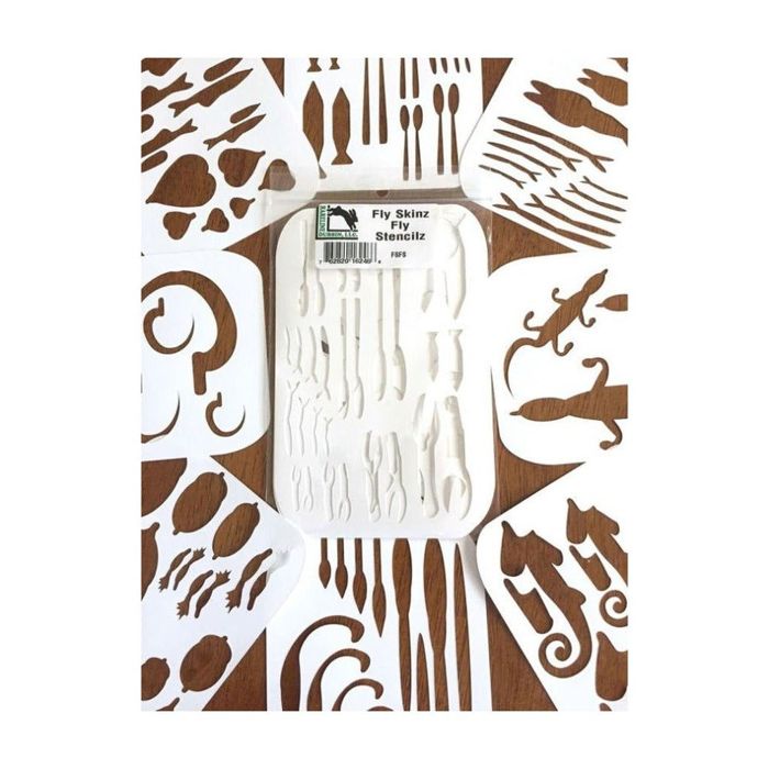 Мушки Hareline Fly Skinz Fly Stencilz