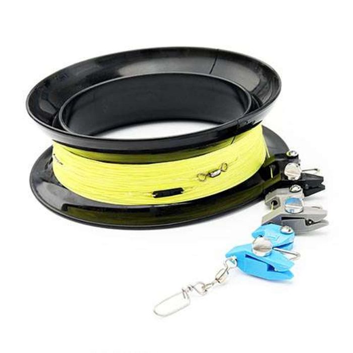Даунриггер Tigress 65lb Kite Line Assembly w/ 3 Release Clips