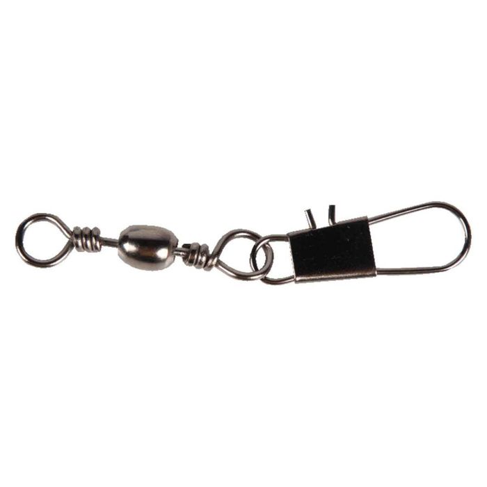 Вертлюги и застёжки P-Line Black Interlock Swivel - Size 7 6pk