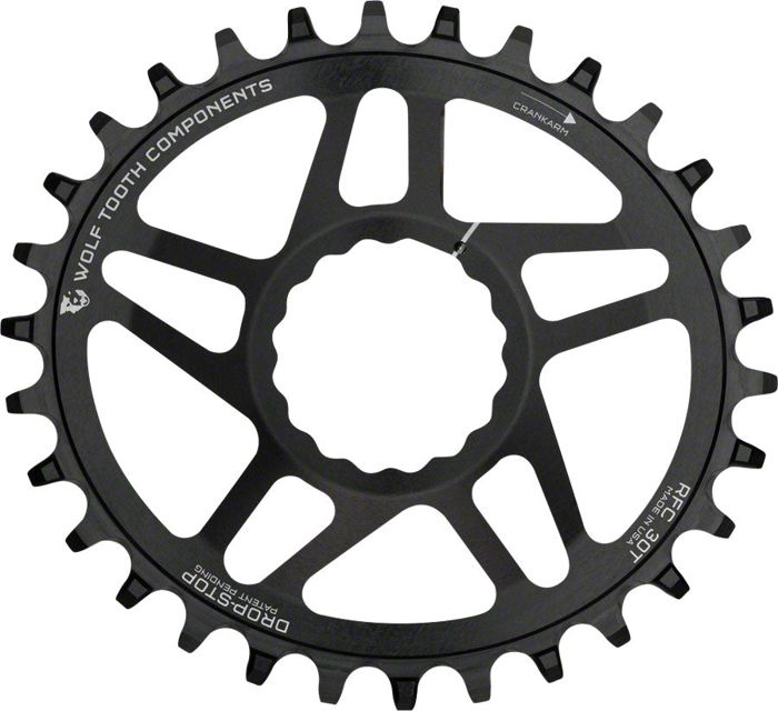 Крепление Wolf Tooth - Elliptical Direct Mount Chainring - 32t, RaceFace/Easton CINCH Dire