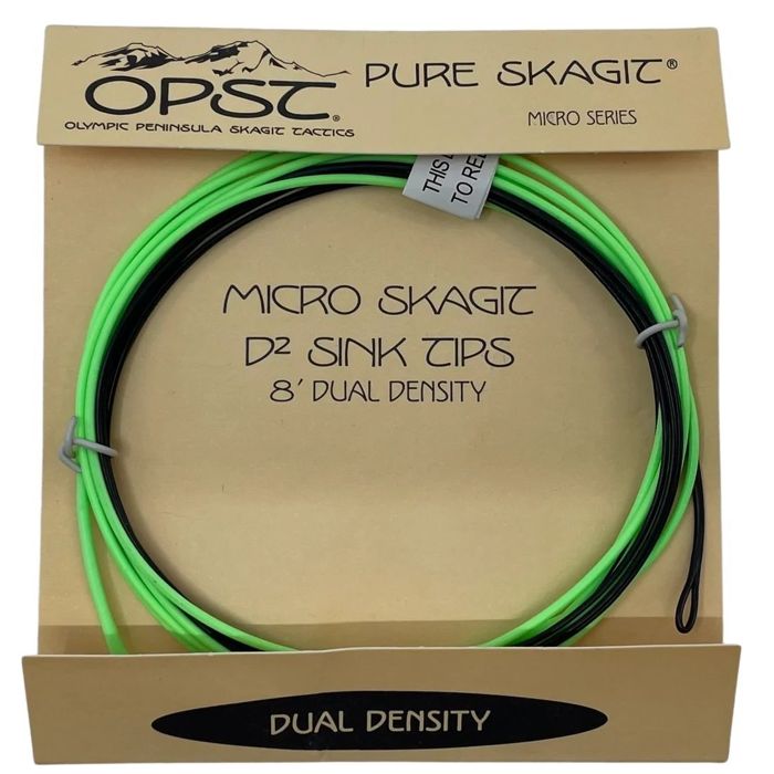 Поплавки OPST Micro Skagit Dual Density 8 ft Tips - T-6 Size - 4ft Sink (T6) / 4ft Float