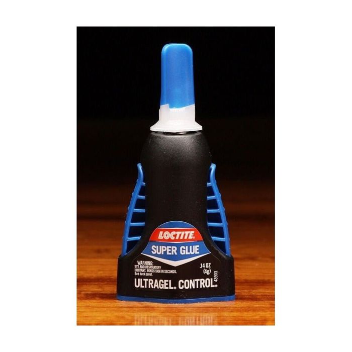 Кулер, термос или бутылка Hareline Loctite Ultra Gel Control (Black/Blue Bottle)