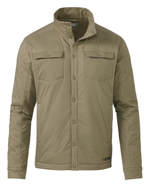 Рыболовная рубашка KUIU Base Camp Insulated Snap Shirt | Khaki
