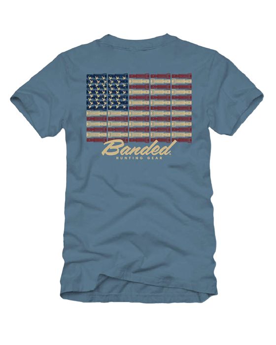 Рыболовная рубашка Banded Flag Short Sleeve Tee
