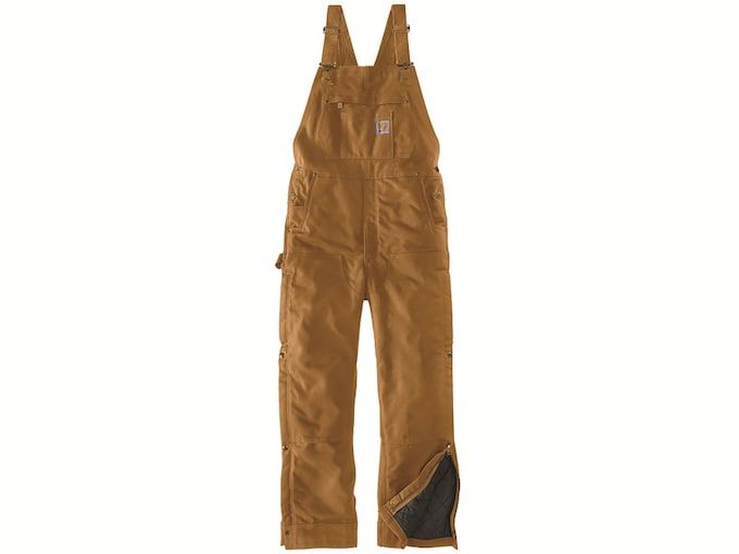 Утеплённый костюм Carhartt Men's Loose Fit Firm Duck Insulated Zip to Thigh Bibs Carhartt