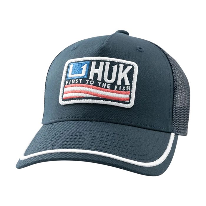 Головной убор Huk Kids Born Wave Trucker Hat - Sea Storm