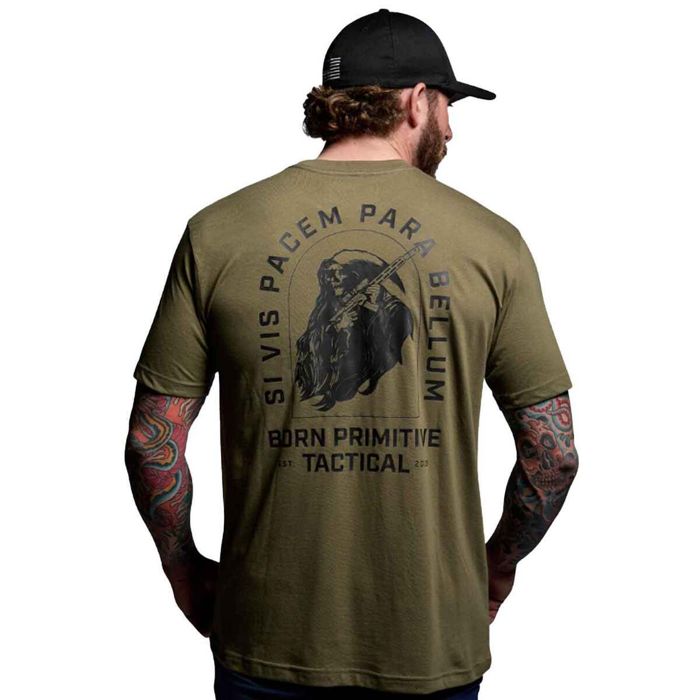 Рыболовная рубашка Born Primitive Men's Tactical Reaper Short Sleeve Casual Shirt