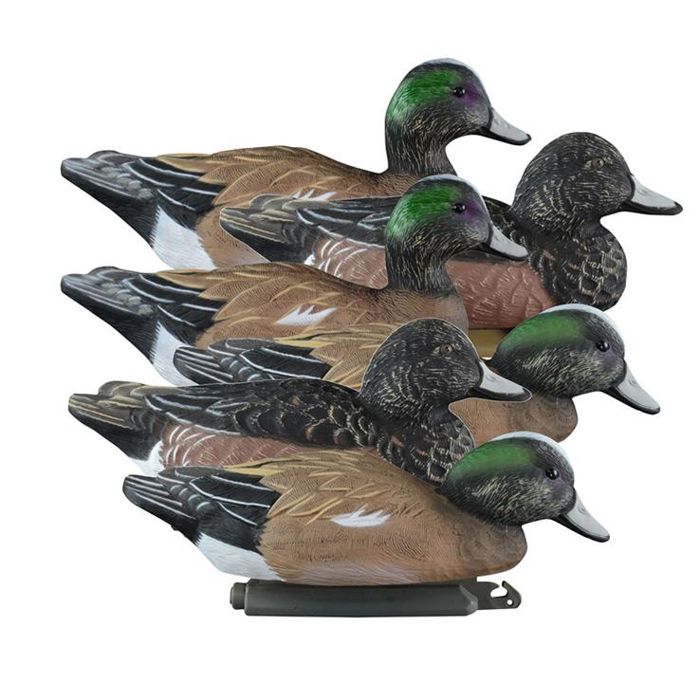 Чучело Higdon Outdoors Higdon Standard Foam Filled Wigeons Duck Decoys - 6 Pack