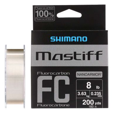 Shimano Mastiff FC флюорокарбон 8 lb, 200 ярдов