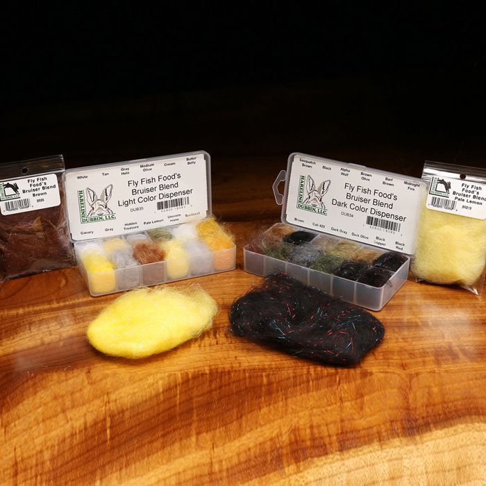 Материал для вязания мушек J. Stockard Fly Fishing Fly Fish Food's Bruiser Blend