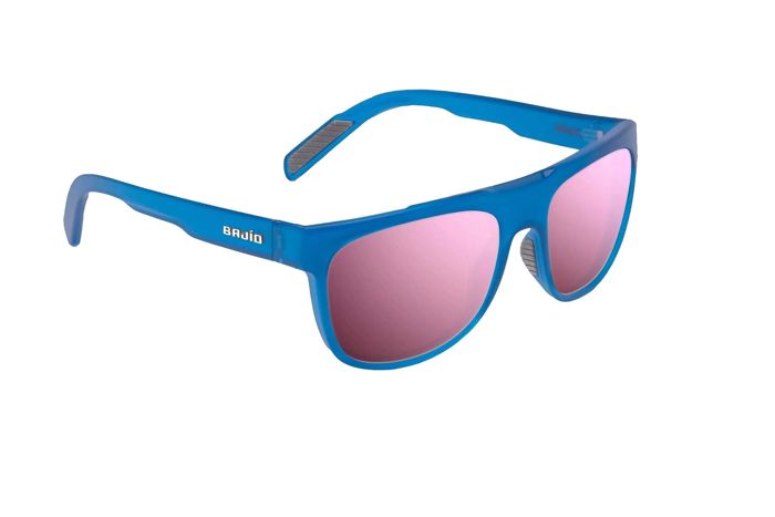 Поляризационные очки Bajio Chelem Sunglasses - Dark Blue Glass Gloss with Rose Mirror Glas