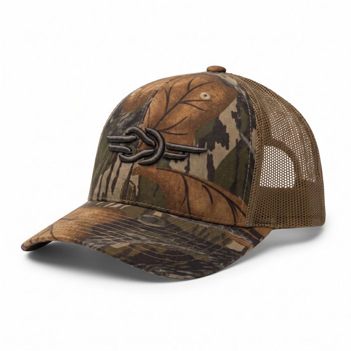 Охотничий камуфляж Tethrd x Mossy Oak Fall Foliage Trucker Hat - Fall Foliage