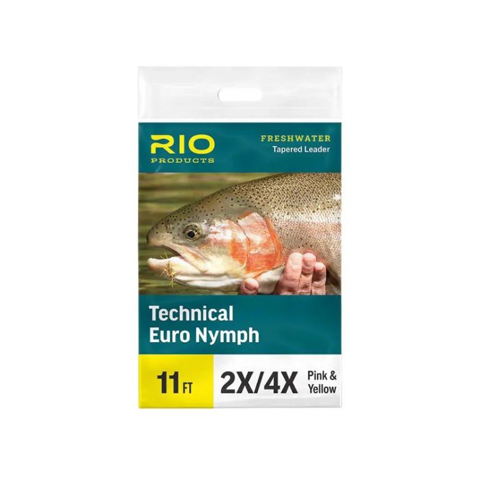 Поводковый материал RIO Technical Euro Nymph Leader - Black/White