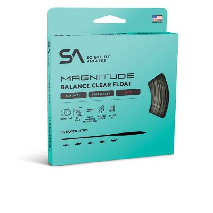 Нахлыстовый шнур Scientific Anglers Magnitude Smooth Balance Clear Tip Fly Line