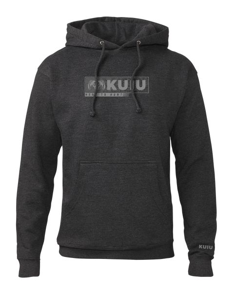 Рыболовная рубашка Outlet KUIU Here to Hunt Gritstone Hoodie | Charcoal
