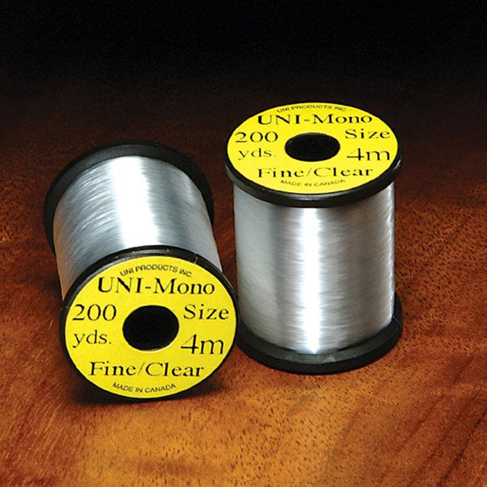 Монофильная леска J. Stockard Fly Fishing UNI-Mono Fine Clear Monofilament