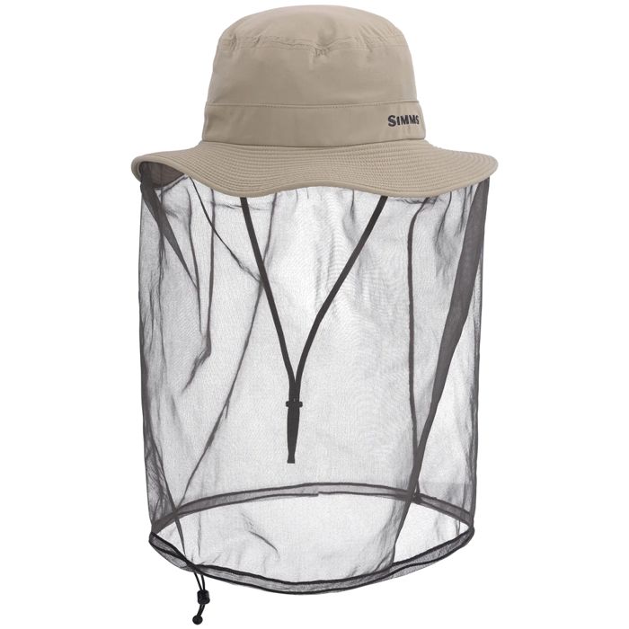 Головной убор Simms Bugstopper Net Sombrero - Stone
