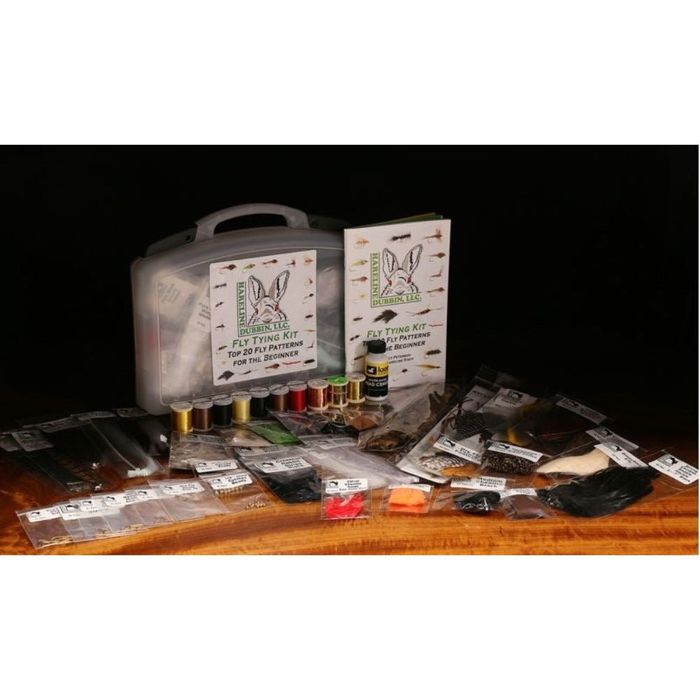 Материал для вязания мушек Hareline Fly Tying Material Kit