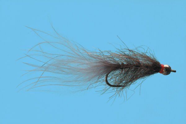 Материал для вязания мушек Hale Bopp Leech Bead Head - Grey - #8