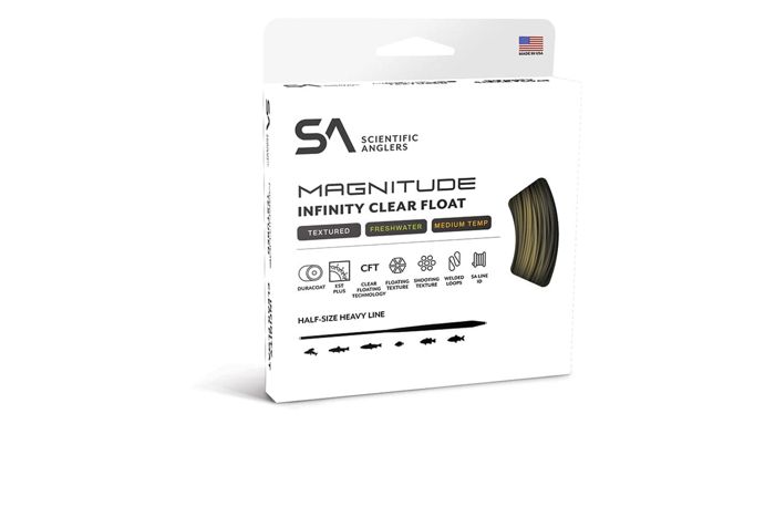 Нахлыстовый шнур Scientific Anglers Magnitude Textured Infinity Clear Tip Floating Line