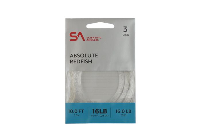 Поводковый материал Scientific Anglers Absolute Redfish Leader 3 Pack