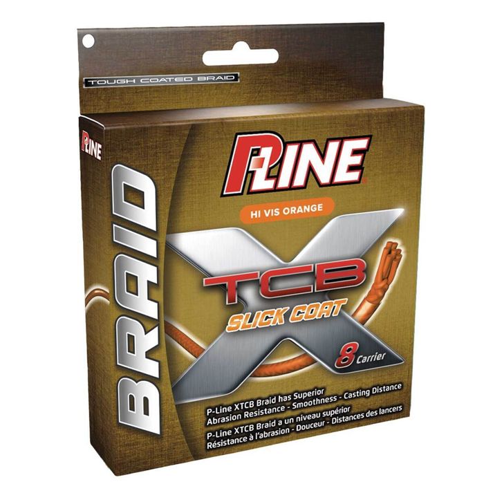 Плетёный шнур P-Line XTCB X-Braid Fishing Line - Orange