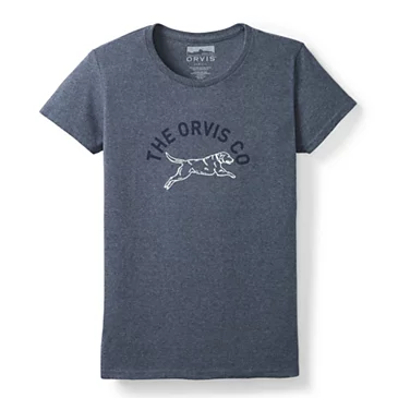Рыболовная рубашка Orvis Women’s Jumping Lab Graphic Tee