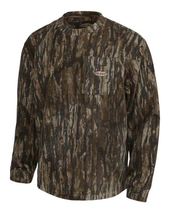 Рыболовная рубашка Avery Originals Tec Fleece Midweight Henley Shirt