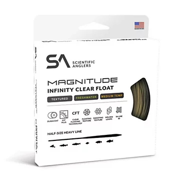 Нахлыстовый шнур Scientific Anglers Magnitude Textured Infinity Clear-Tip Fly Line