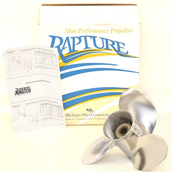 Гребной винт Marine Applications Michigan Wheel Rapture Boat Propeller 013080 | OMC / John