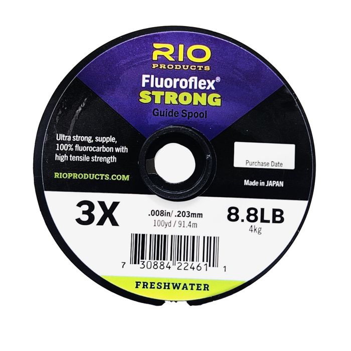 Поводковый материал Rio Fluoroflex Strong Tippet Guide Spool--100 yds