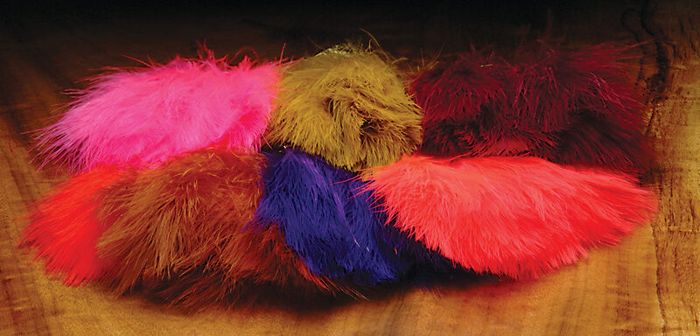 Материал для вязания мушек Hareline Dubbin Hareline Marabou Blood Quills
