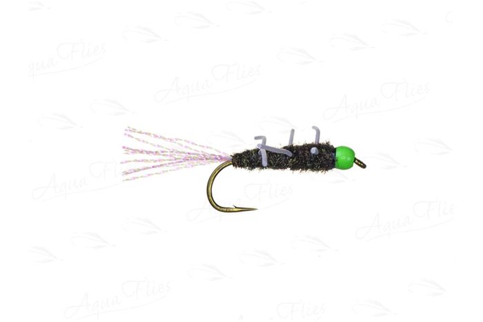 Мушки Aquaflies TDF BH Girdle Bug Fly