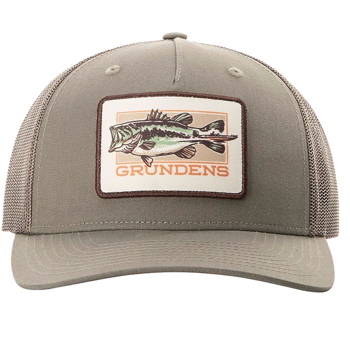 Головной убор Grundens Men's Off To The Races Trucker Hat - Loden - One Size Fits Most