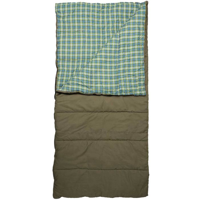 Спальник или коврик Teton Evergreen 35F Degree Regular Rectangular Sleeping Bag - Olive/Sl